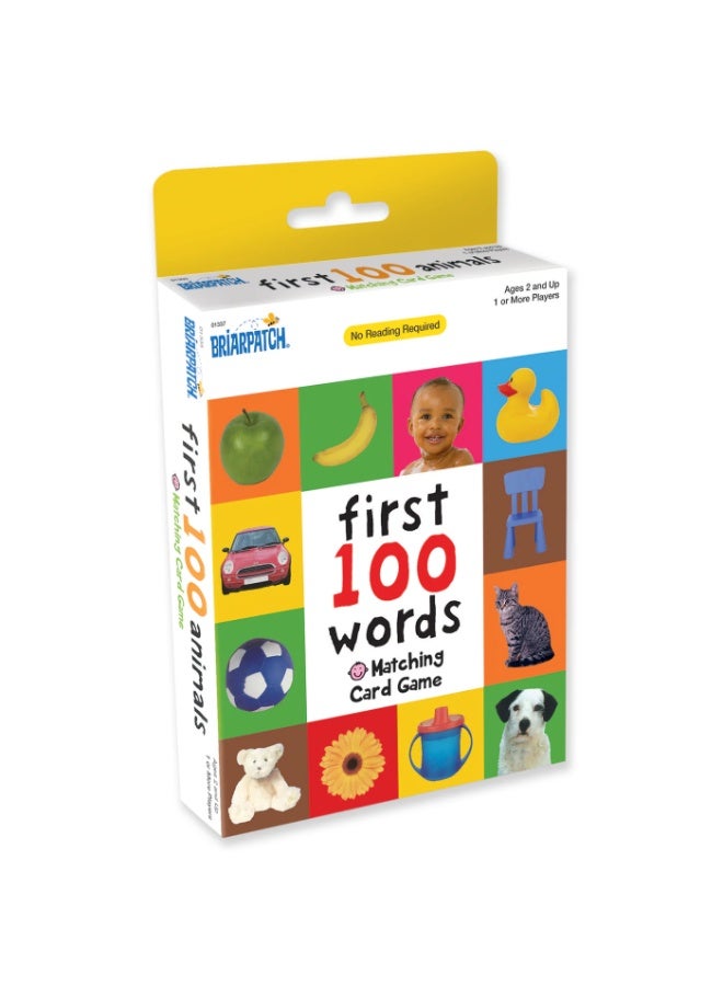 First 100 Words Matching Card Game